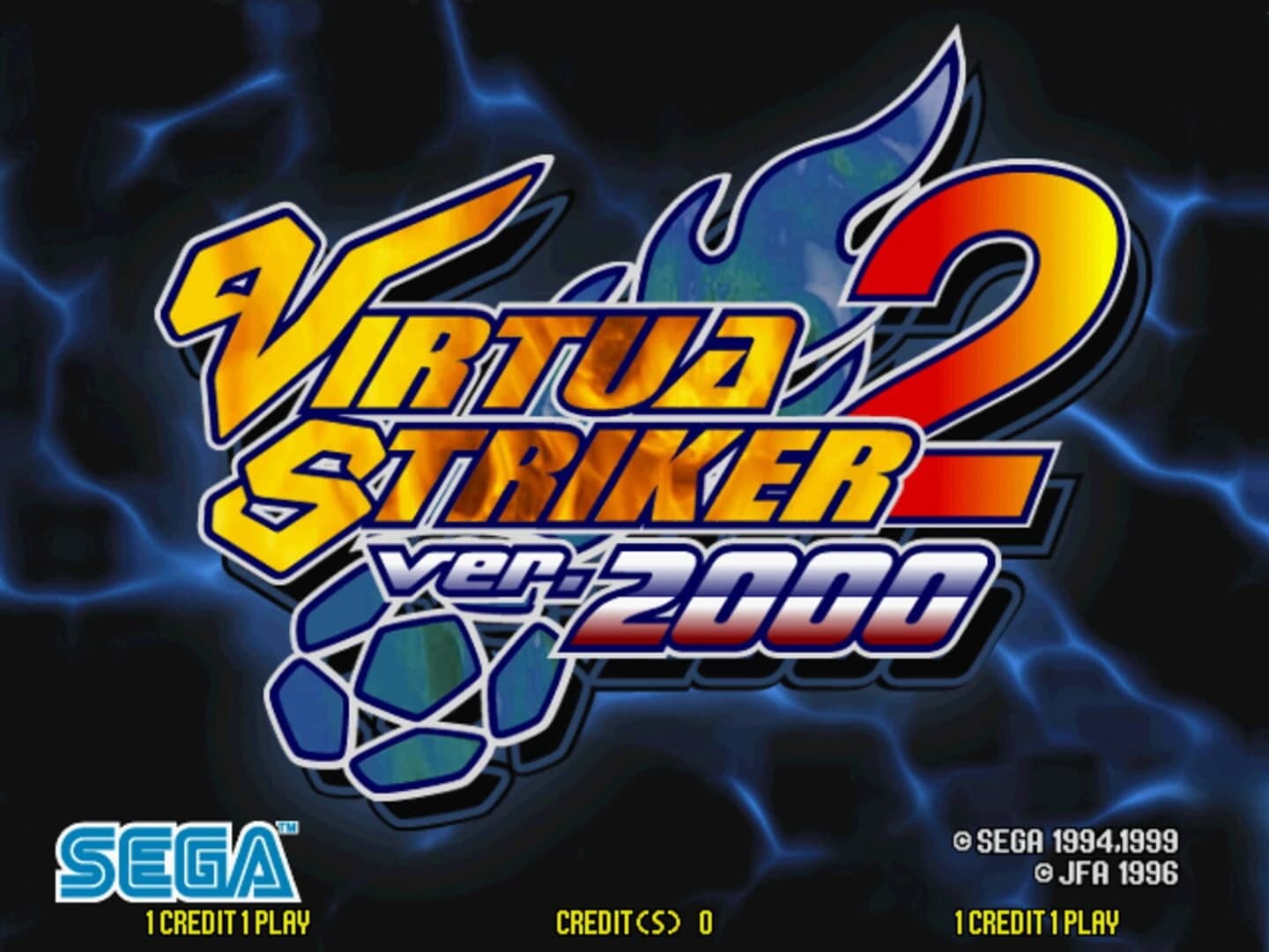 Virtua Striker 2 Ver. 2000 screenshot 1