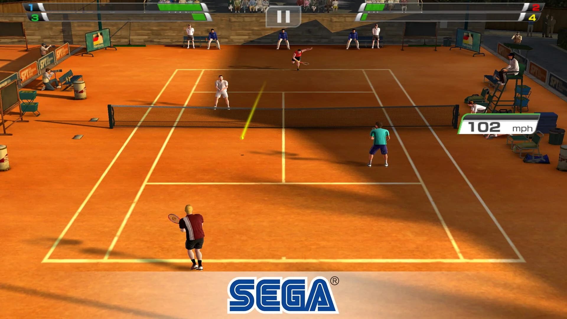 Virtua Tennis Challenge screenshot 1