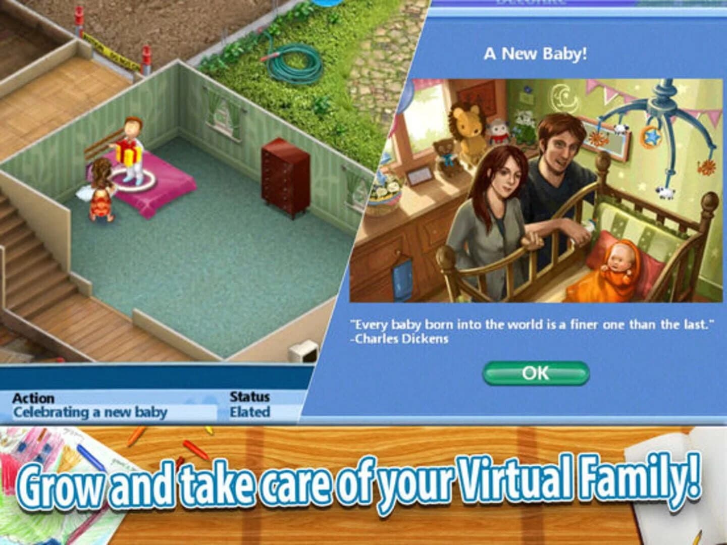 Virtual Families 2: Our Dream House screenshot 1