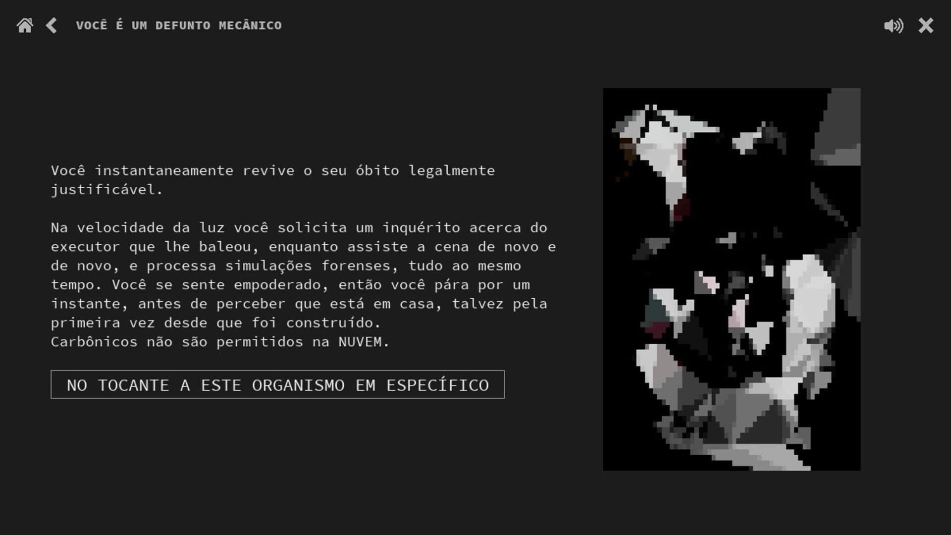 Você é um Defunto Mecânico screenshot 1
