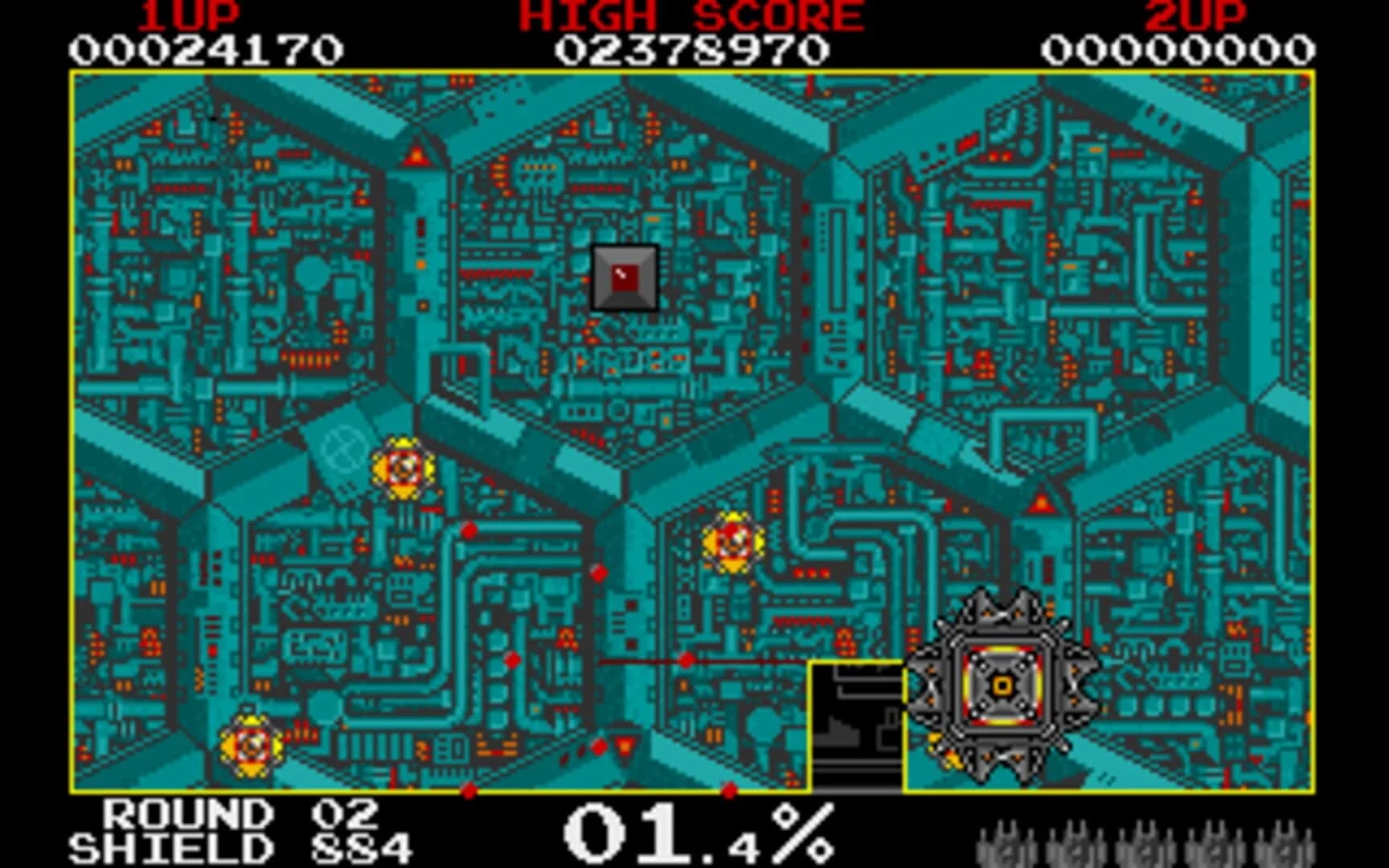 Volfied screenshot 2