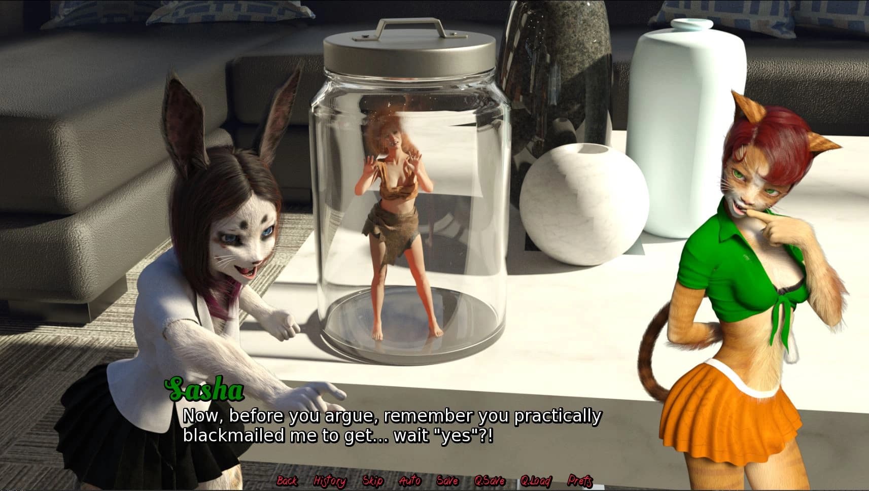 Voronica Cleans House: a Vore Adventure screenshot 4