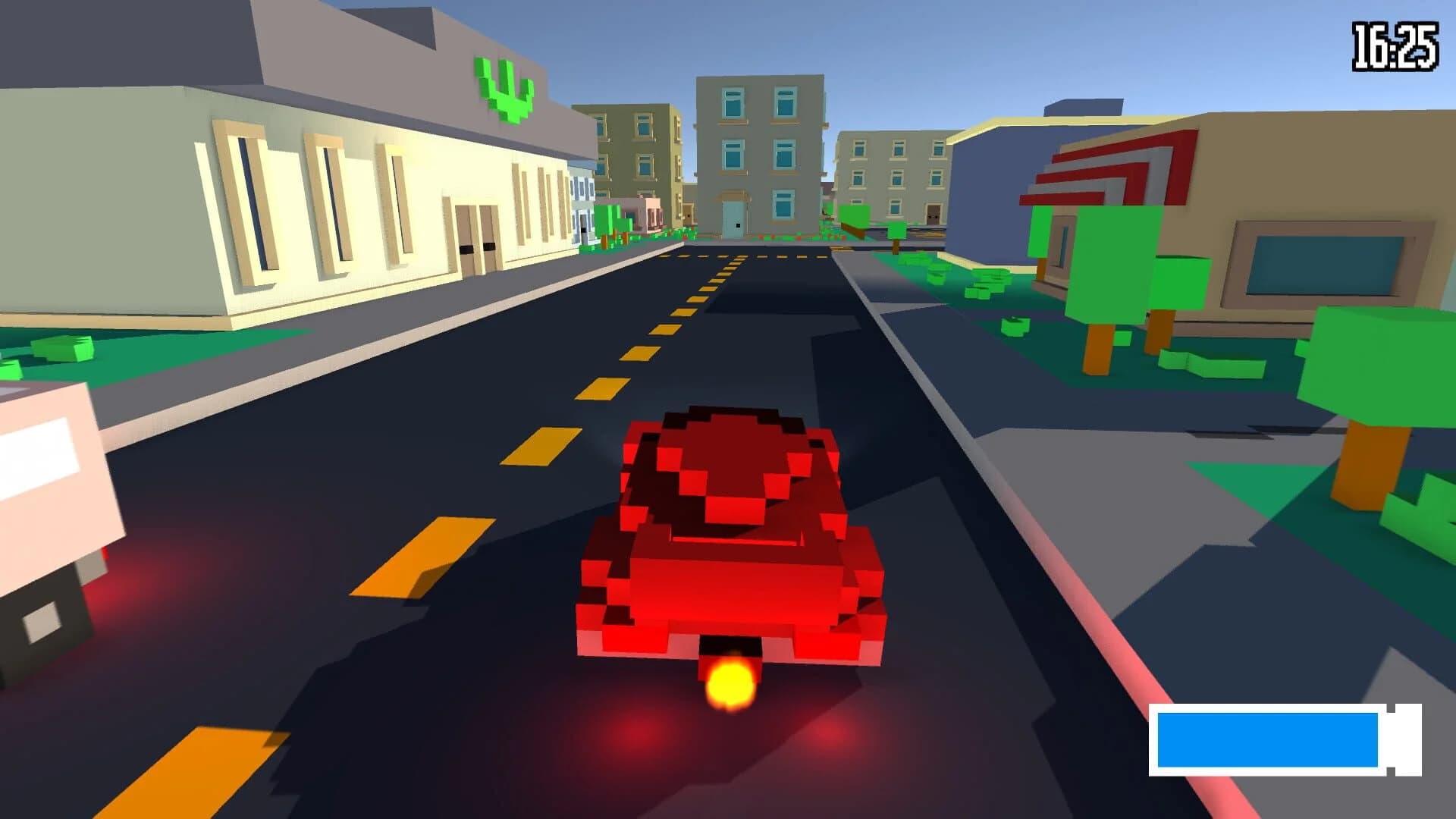 Voxel Race screenshot 1