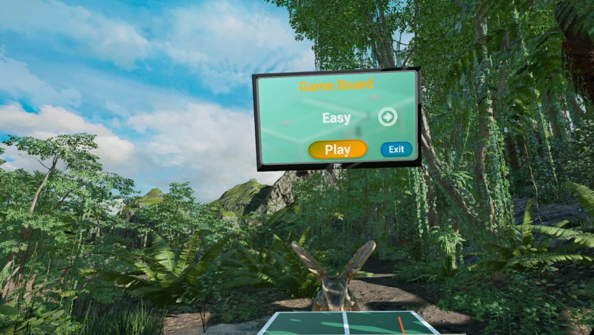 VR Dinosaur Pingpong screenshot 2