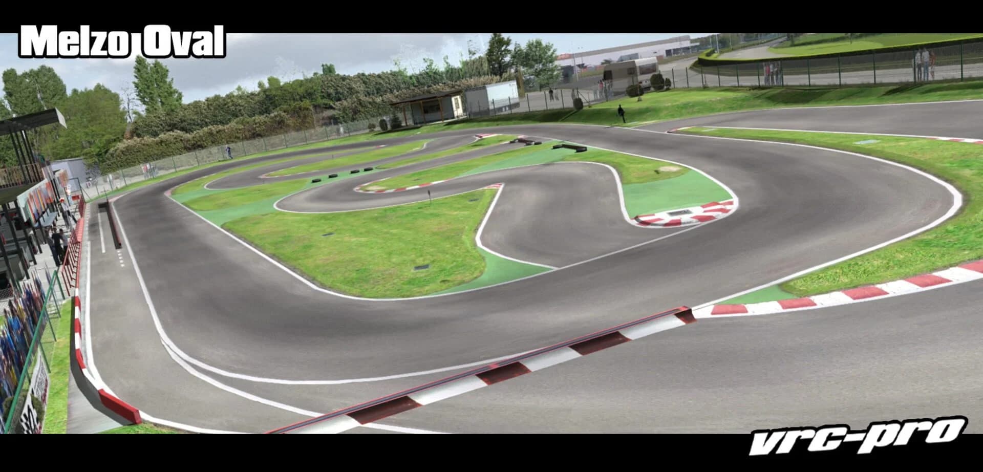 VRC Pro: Track Pack - Melzo Oval, Italy screenshot 2