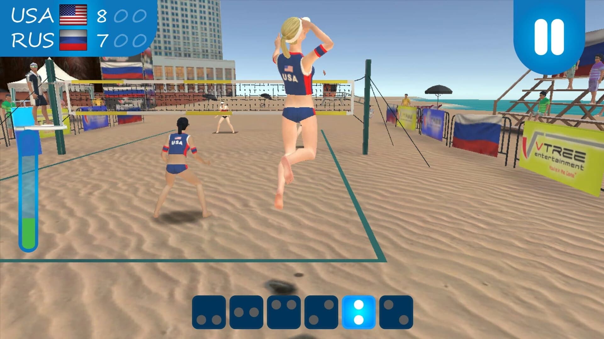 VTree Beach Volleyball screenshot 3