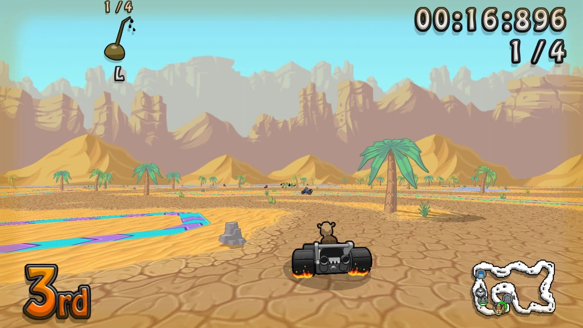 Wacky Wheels HD screenshot 1