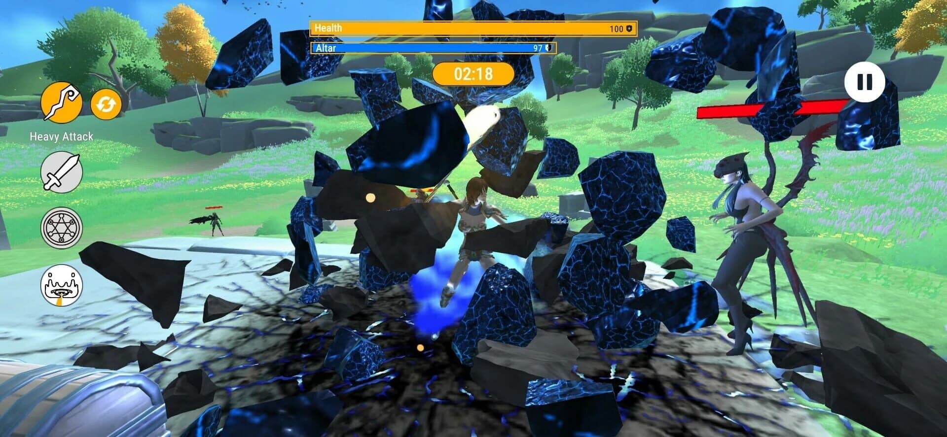 Waifu Wave Defenders screenshot 1