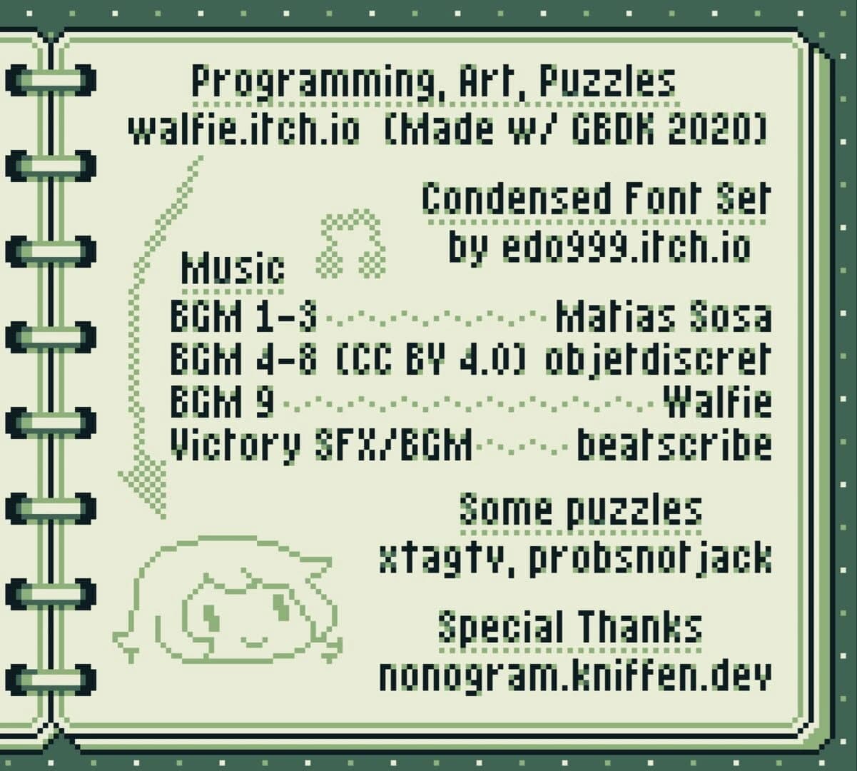 Walfie's Nonograms screenshot 5