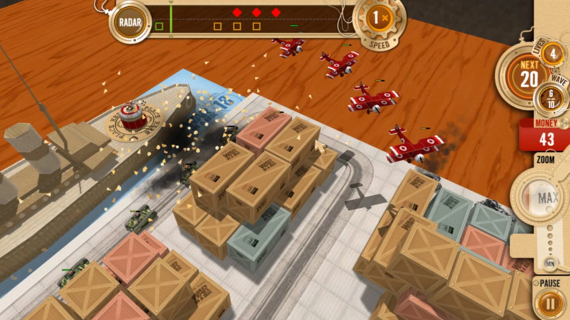 War in a Box: Paper Tanks screenshot 5