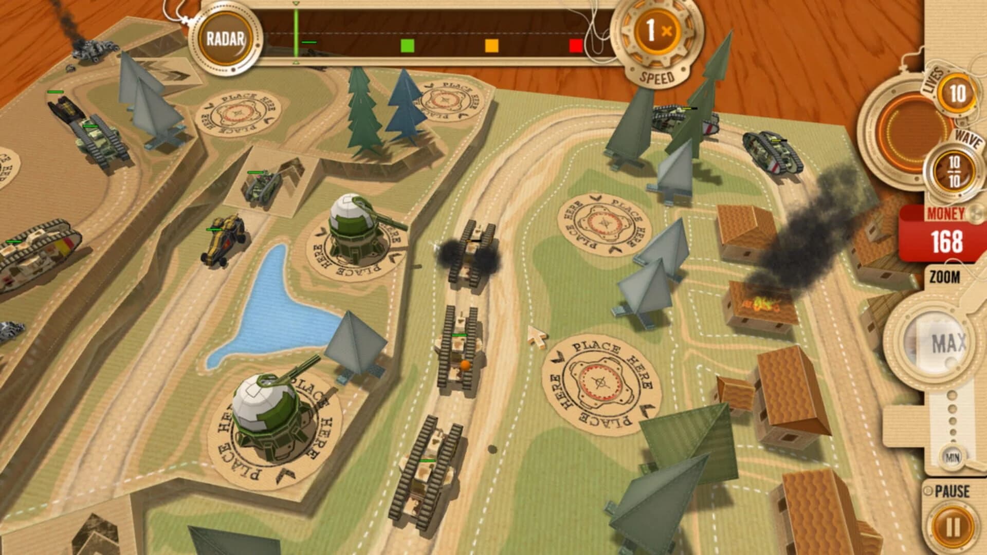 War in a Box: Paper Tanks screenshot 3