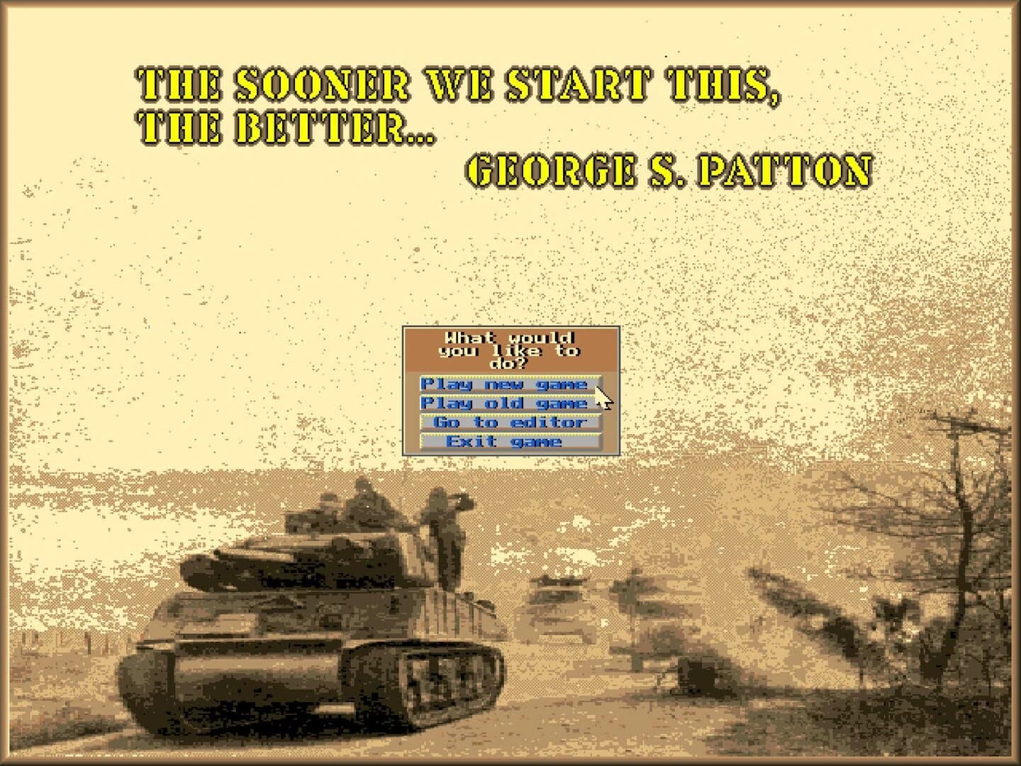 Wargame Construction Set II: Tanks! screenshot 2
