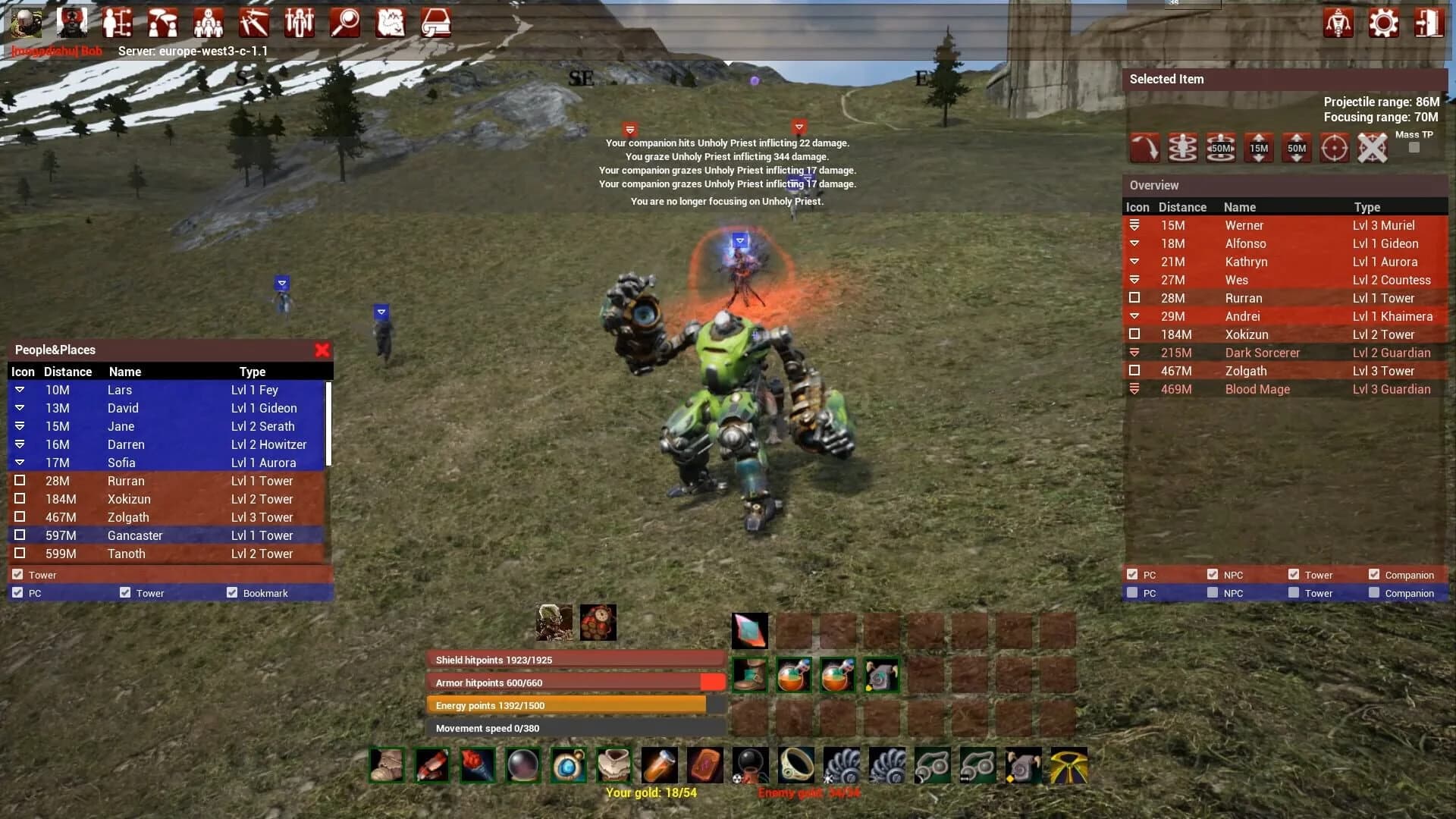 Wargs screenshot 2