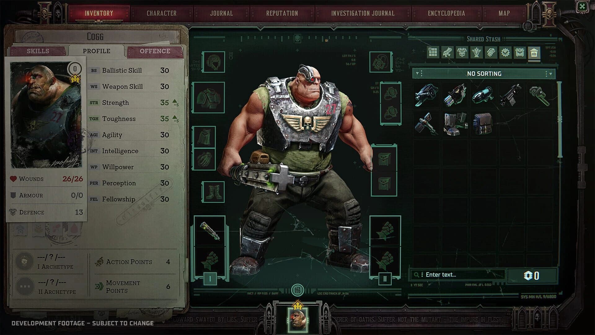 Warhammer 40,000: Dark Heresy screenshot 2
