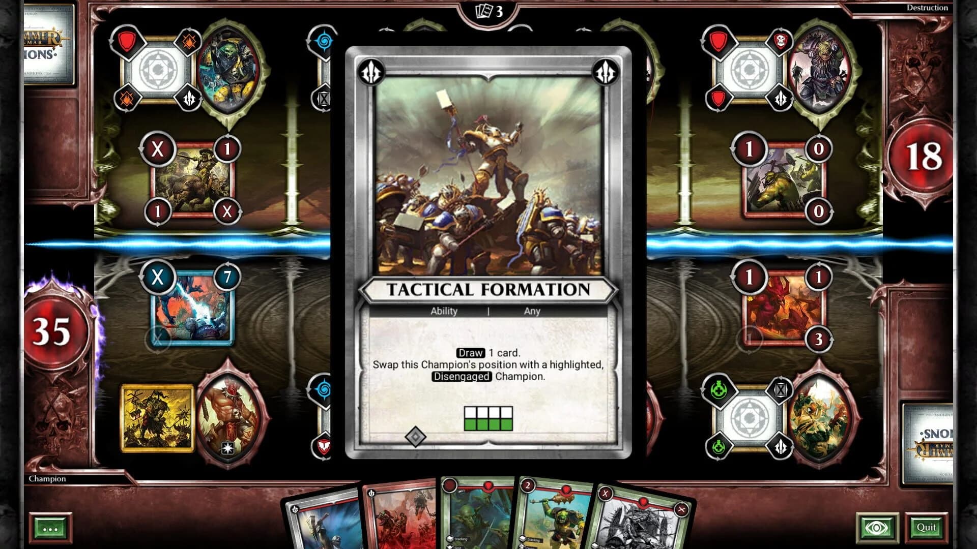 Warhammer Age of Sigmar: Champions screenshot 1