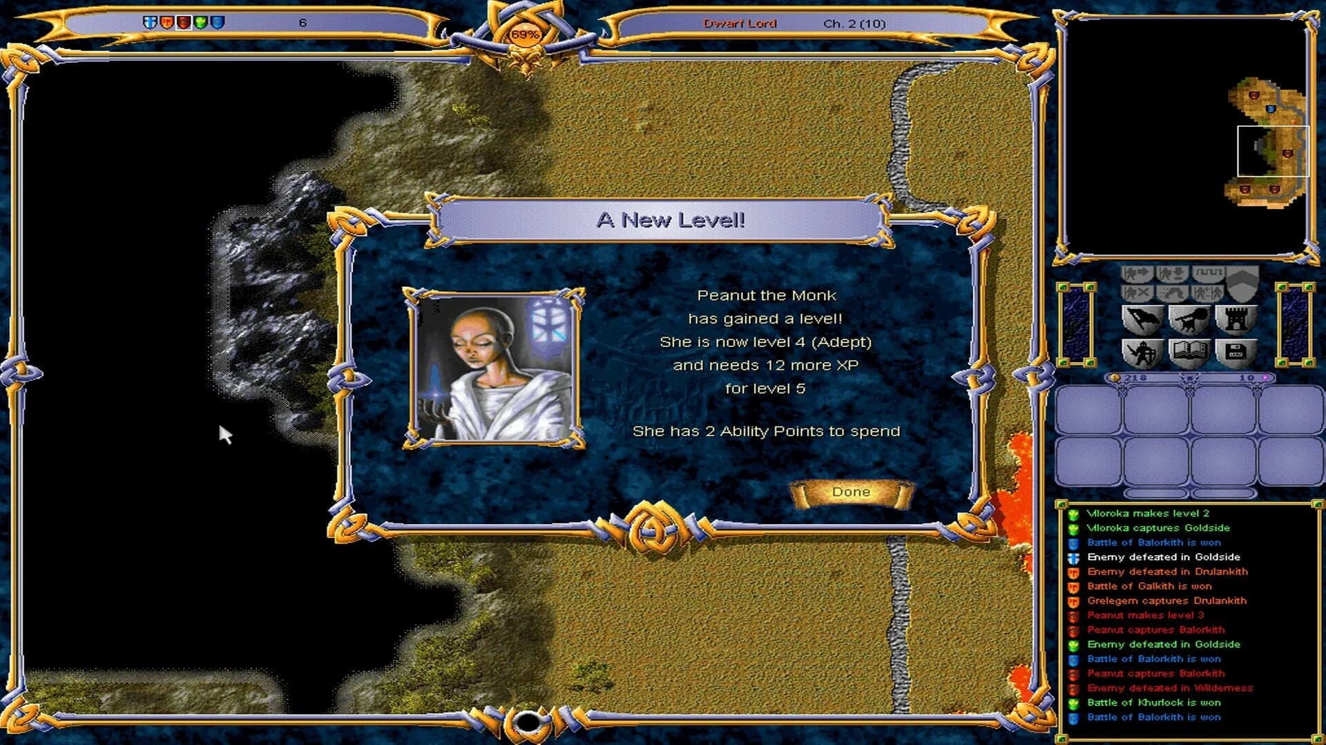 Warlords III: Darklords Rising screenshot 4