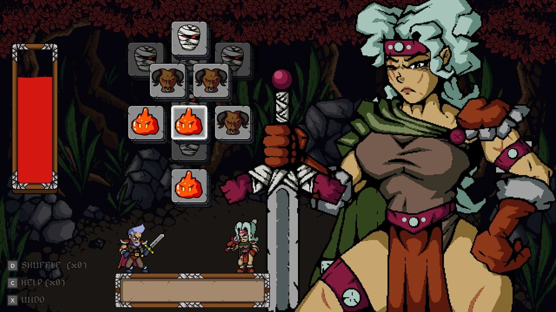 Warriors Waifus Mahjong screenshot 3