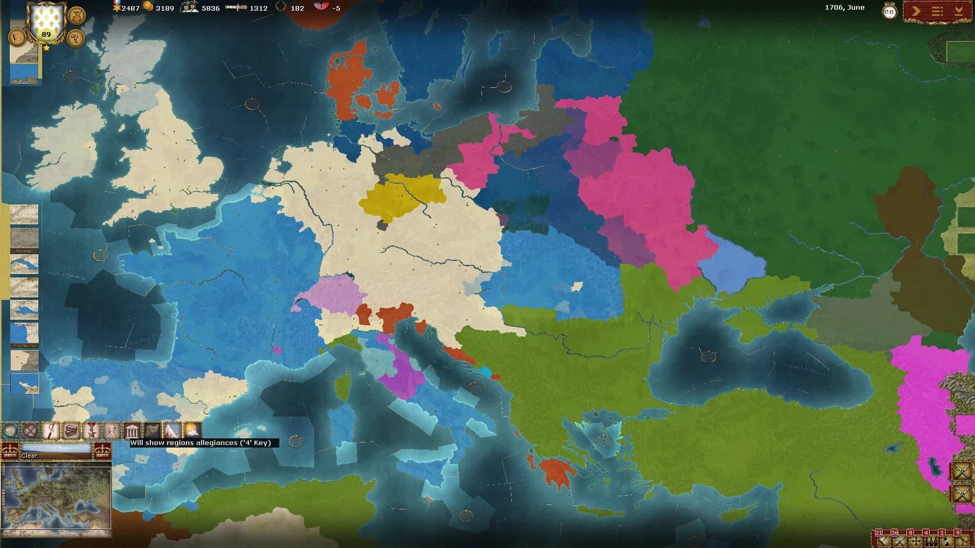 Wars of Succession screenshot 4