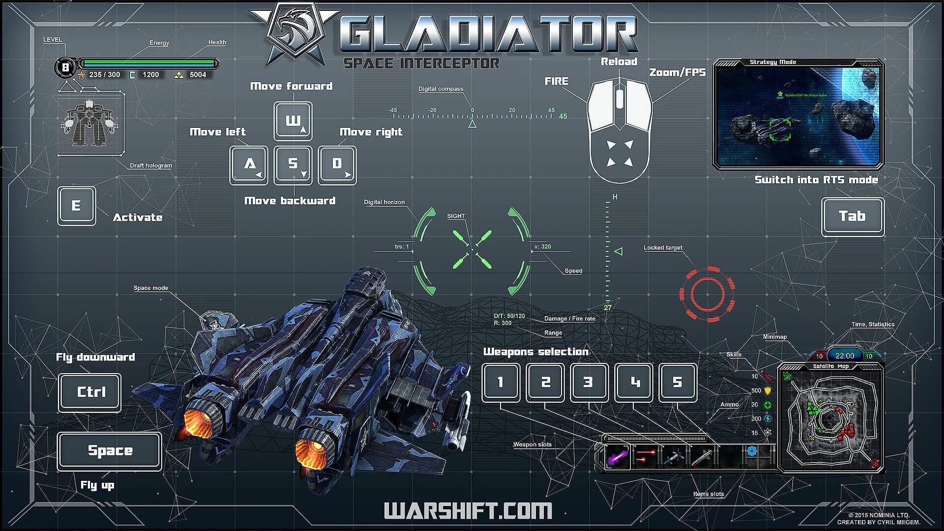 Warshift screenshot 2