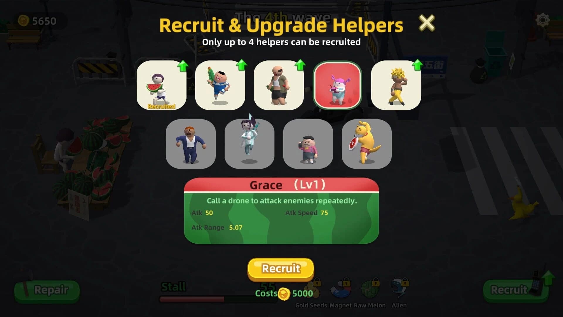 Watermelon Wars screenshot 1
