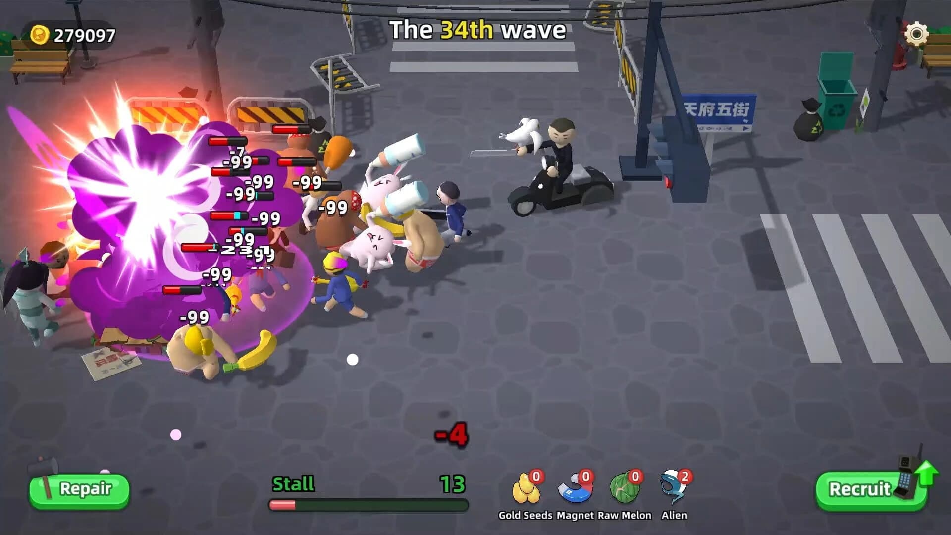 Watermelon Wars screenshot 3