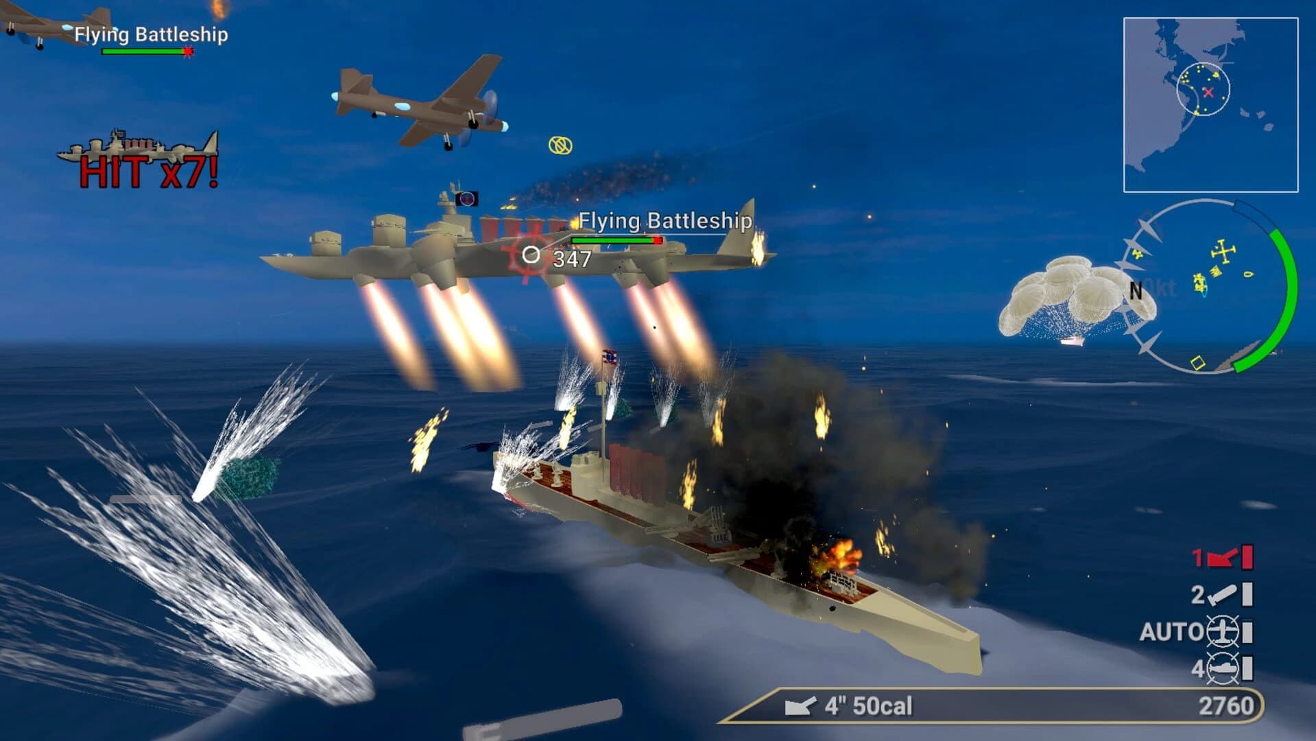 Waves of Steel screenshot 1
