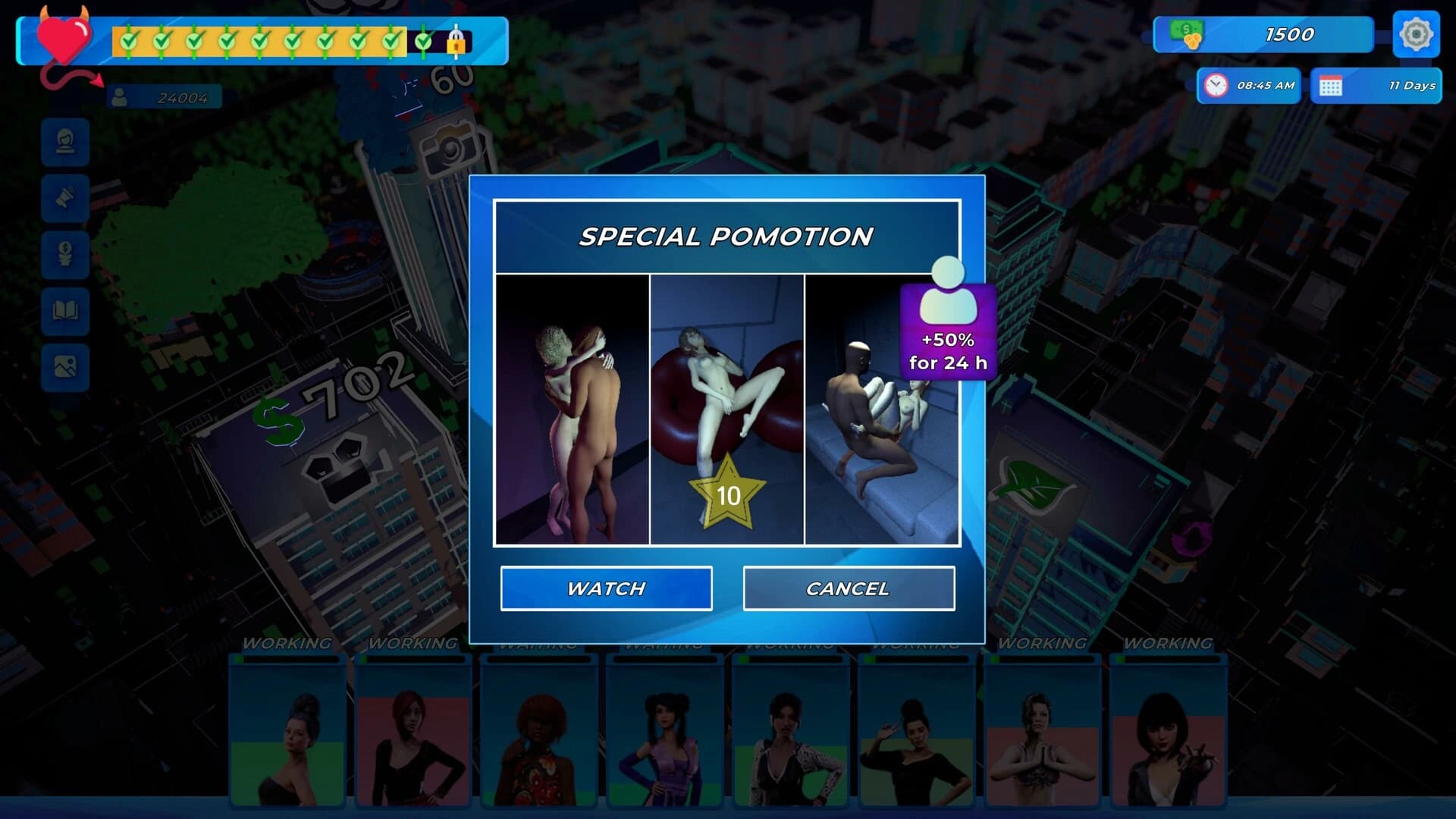 WebCum Empire Tycoon screenshot 7