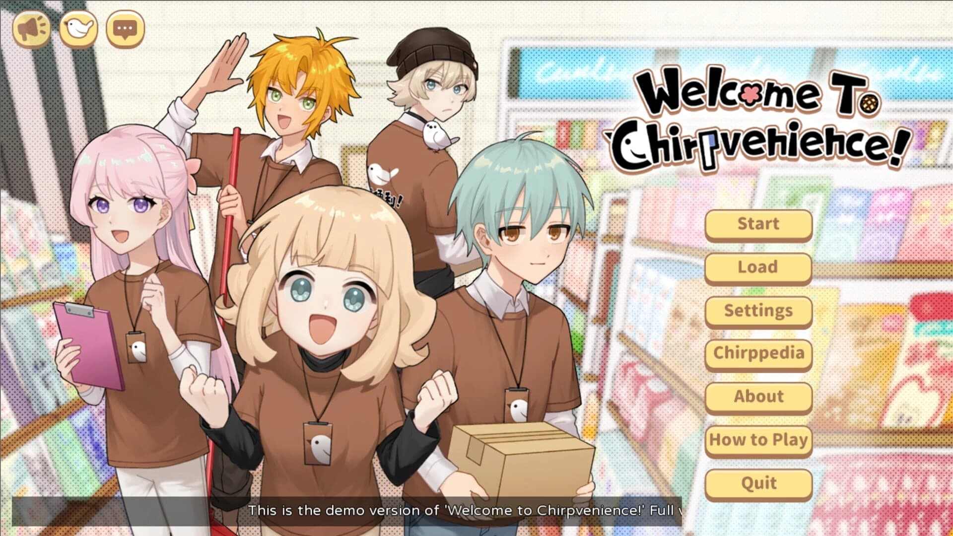 Welcome to Chirpvenience screenshot 1
