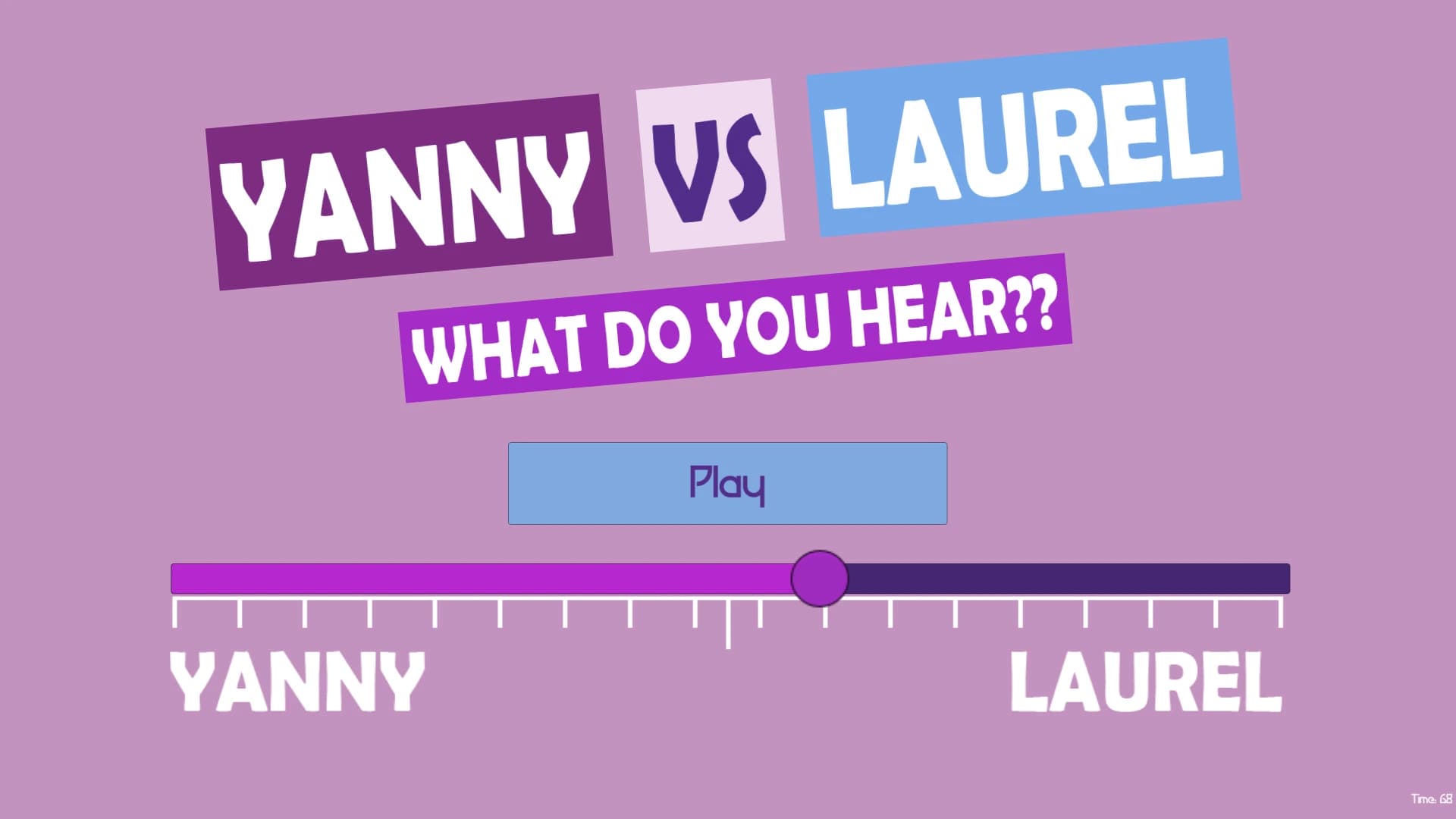What do you hear?? Yanny vs Laurel screenshot 2