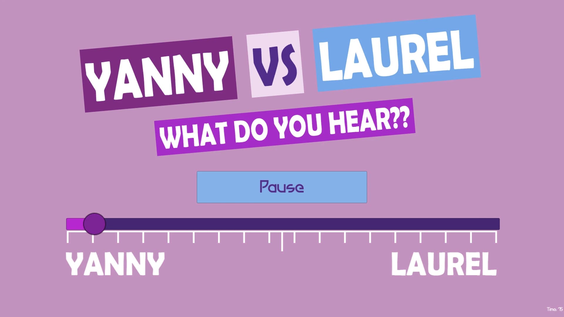 What do you hear?? Yanny vs Laurel screenshot 4