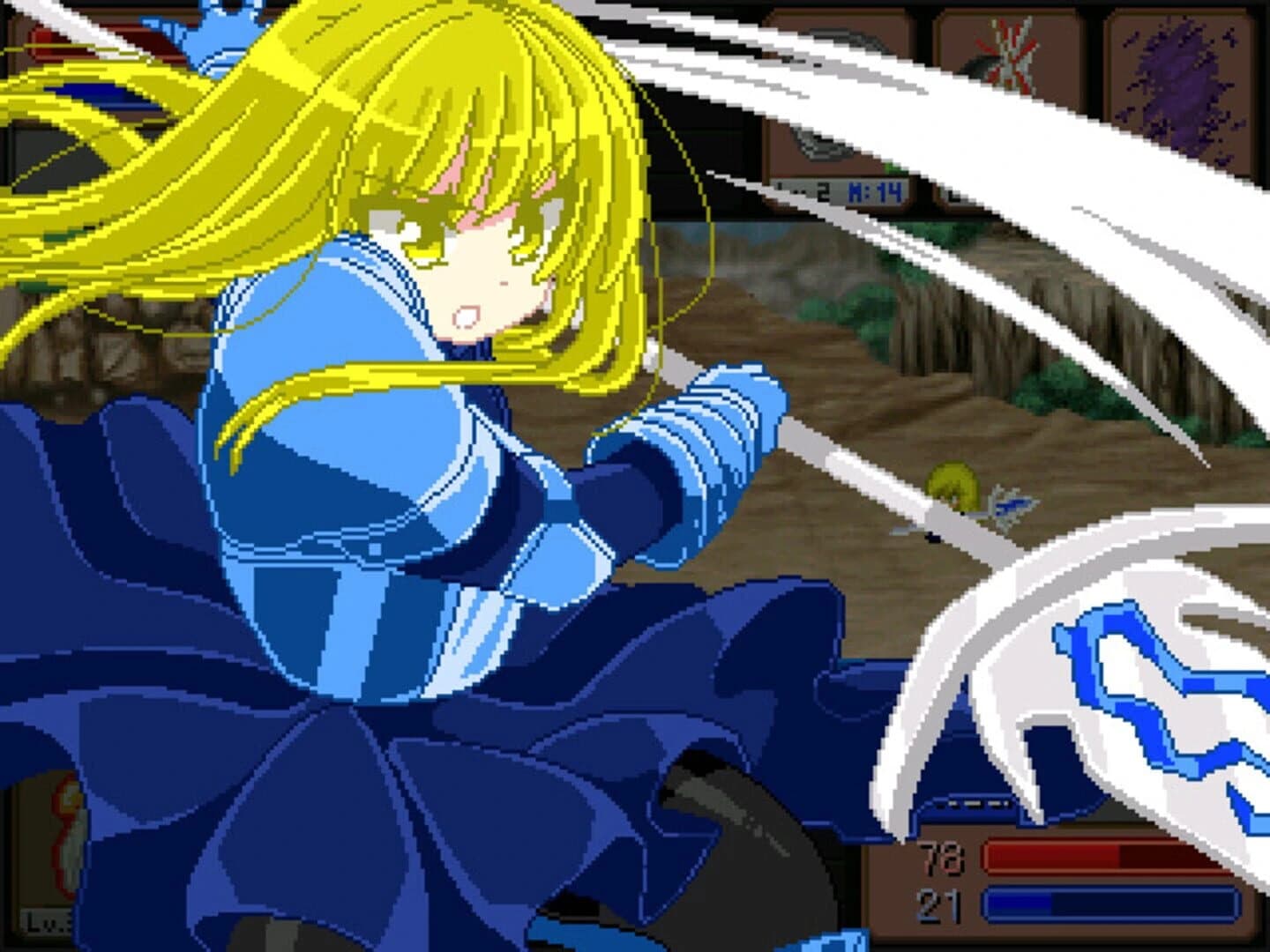 White Blade screenshot 1