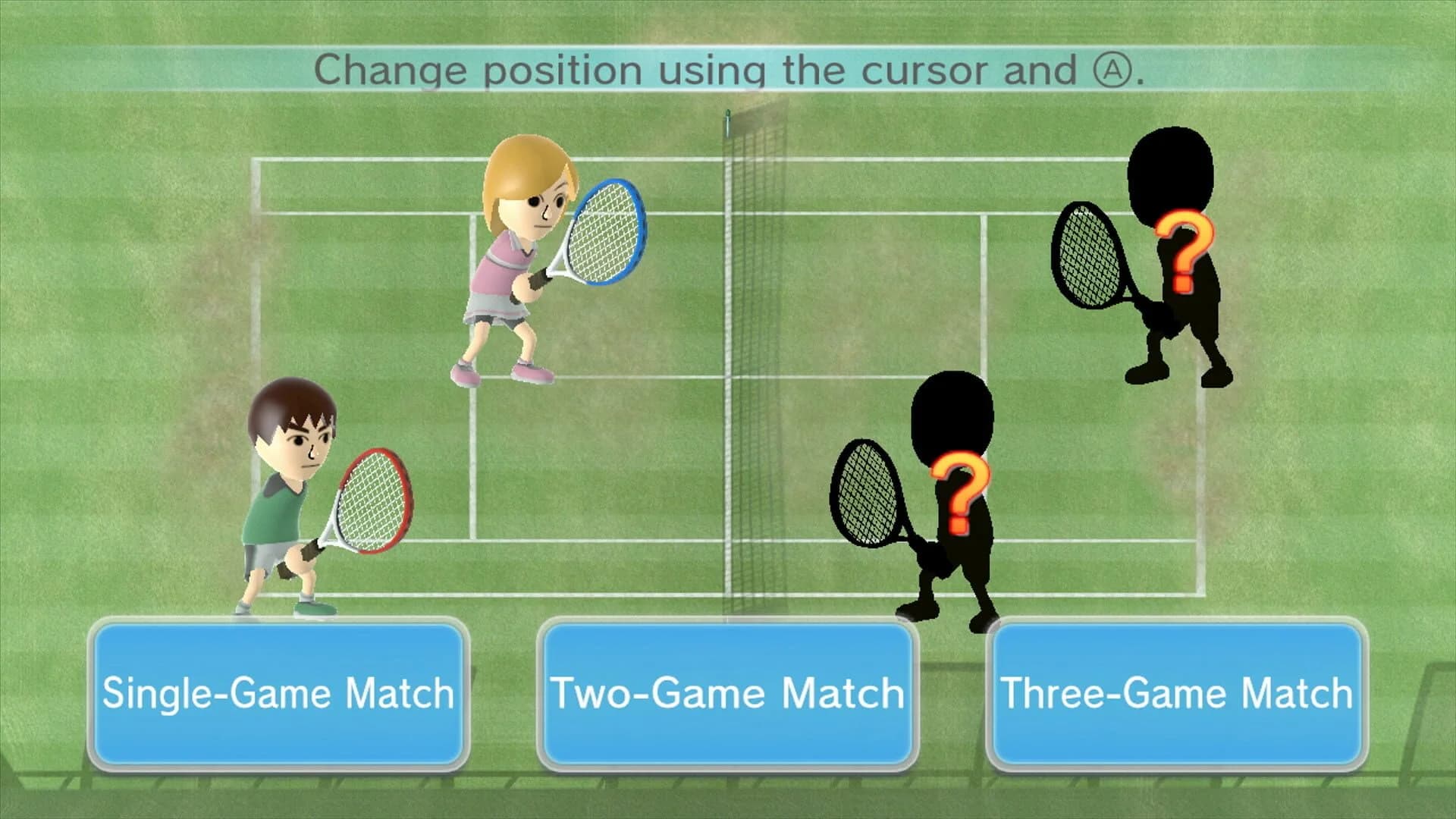 Wii Sports Club: Tennis screenshot 5