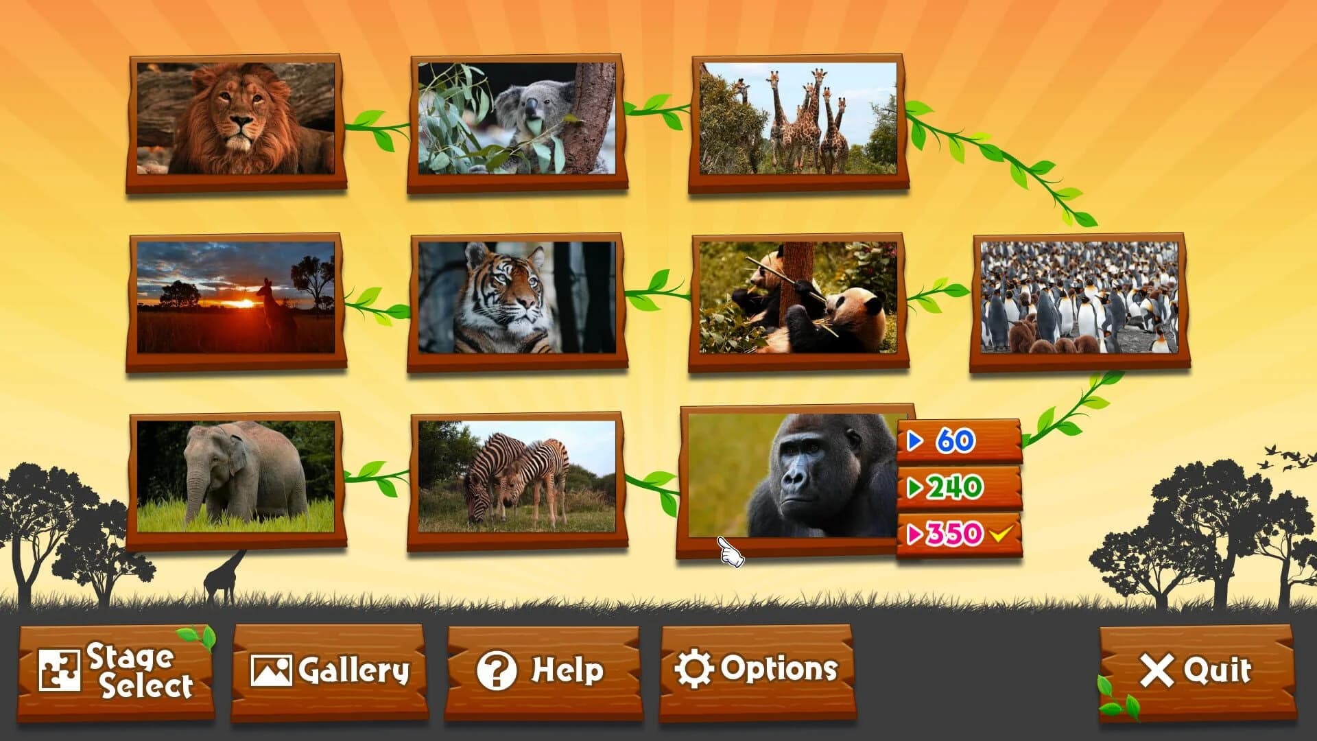 Wild Animals - Animated Jigsaws screenshot 3