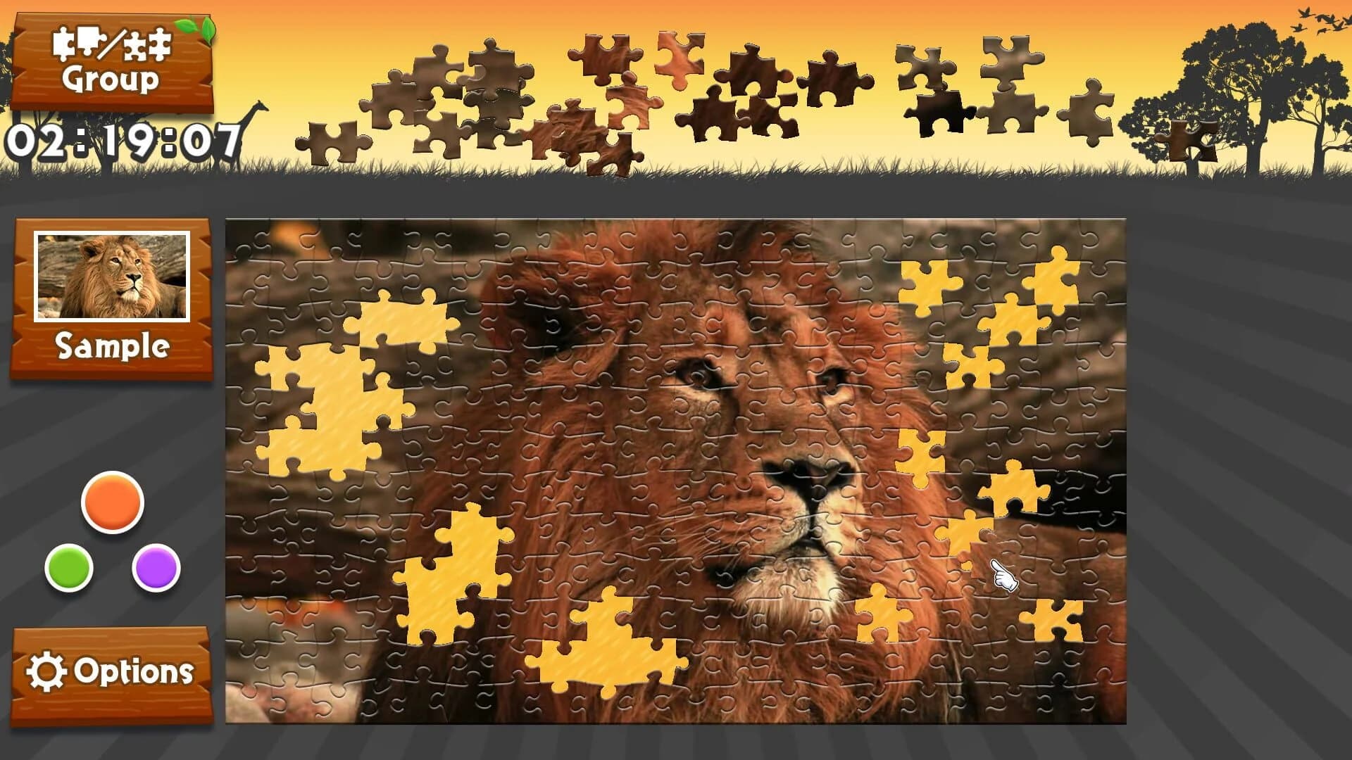 Wild Animals - Animated Jigsaws screenshot 2