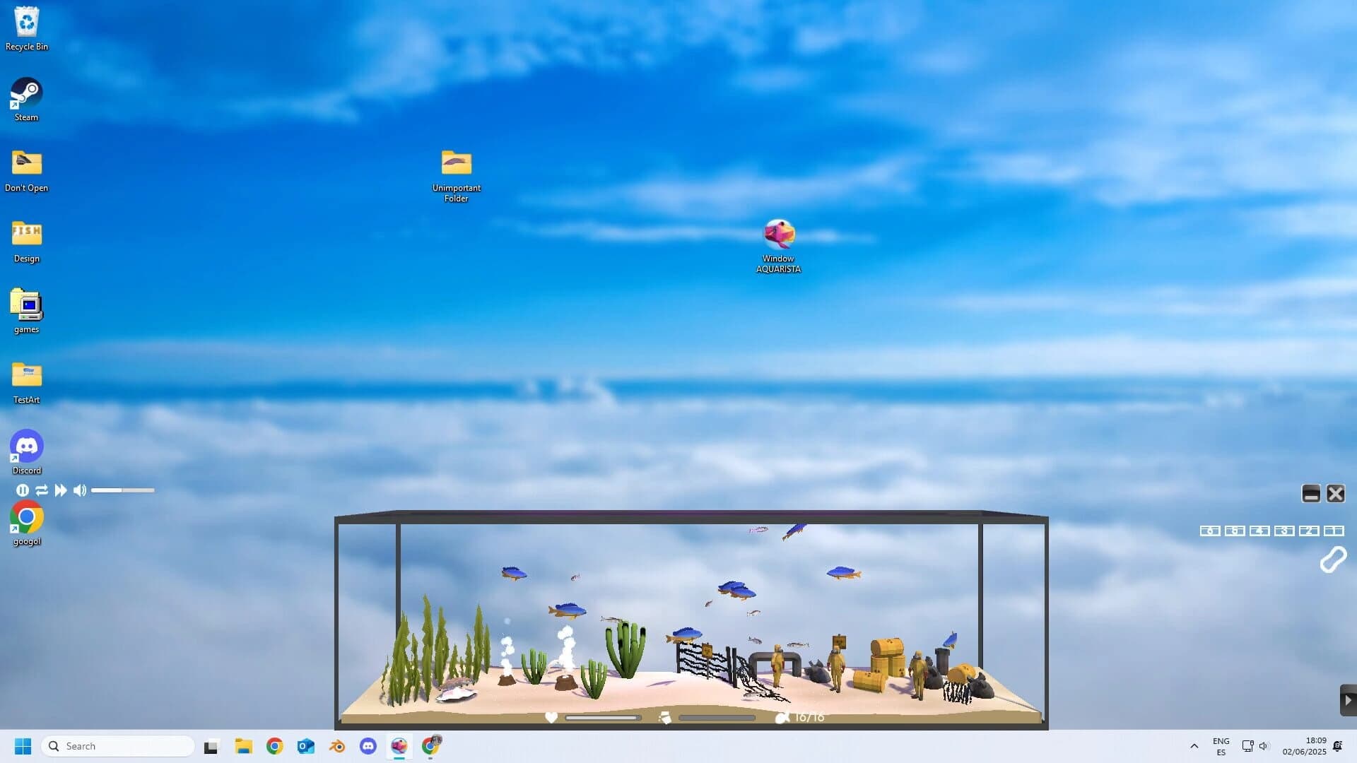 Window Aquarista screenshot 2