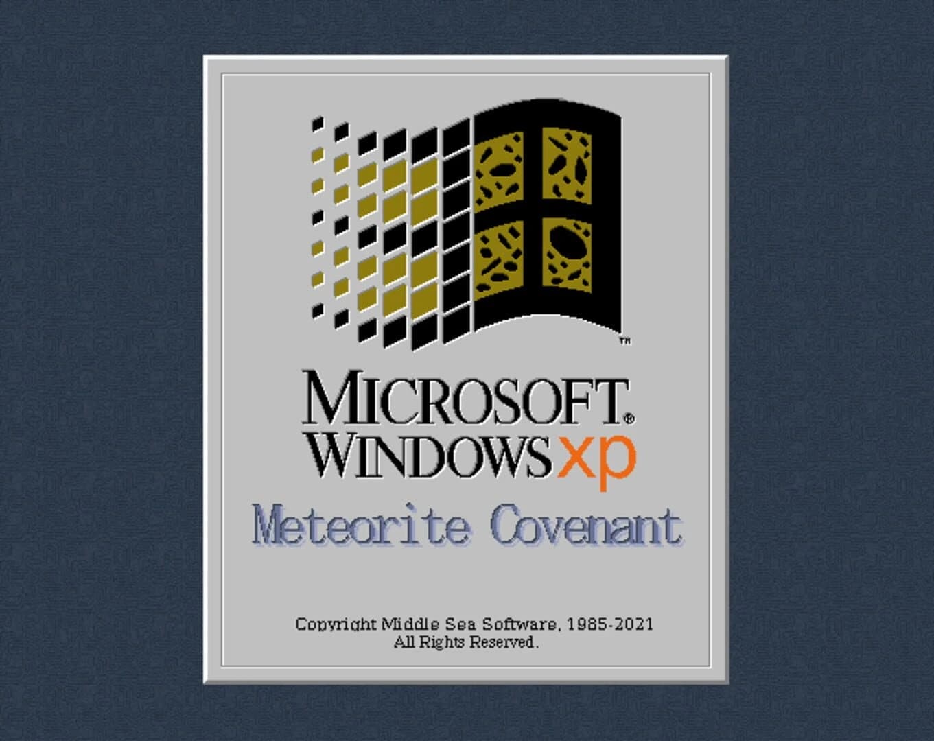 Windows XP Meteorite Covenant screenshot 1