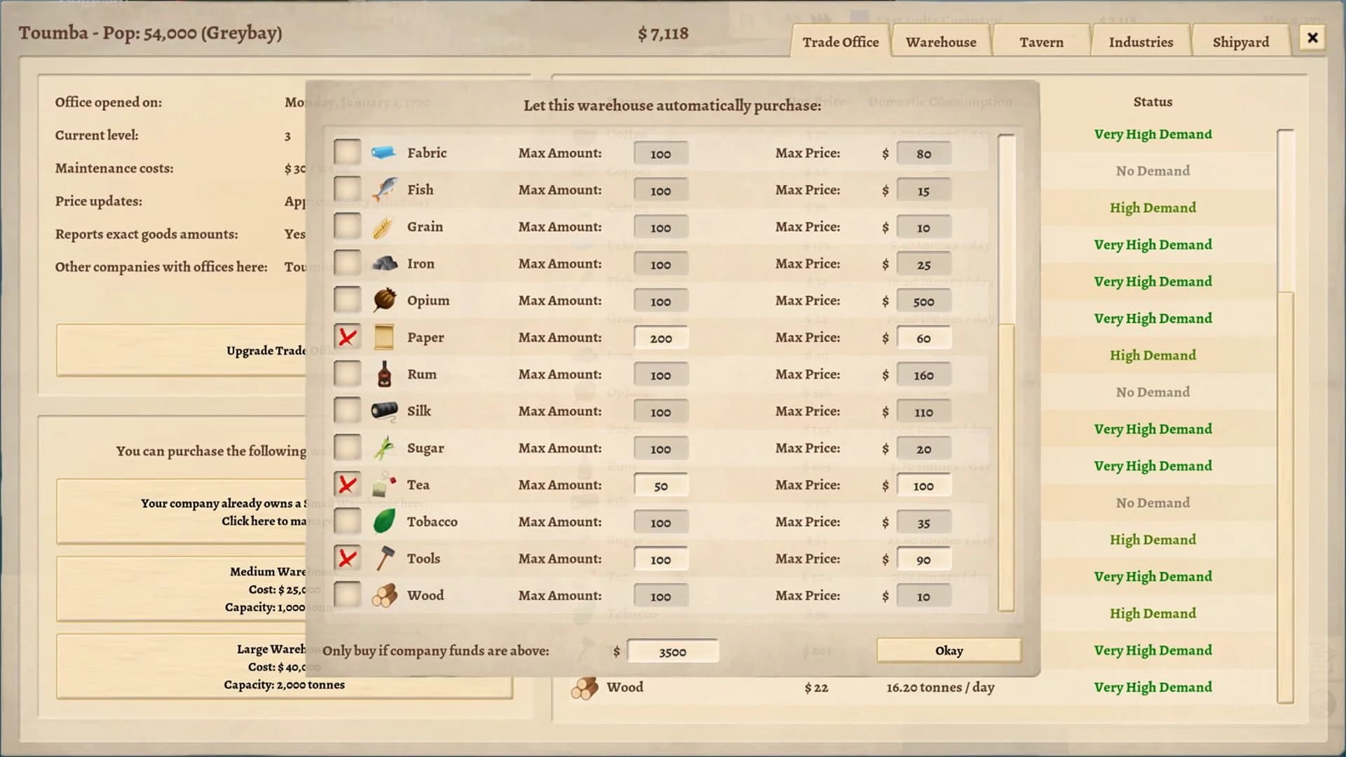 Winds of Trade screenshot 2