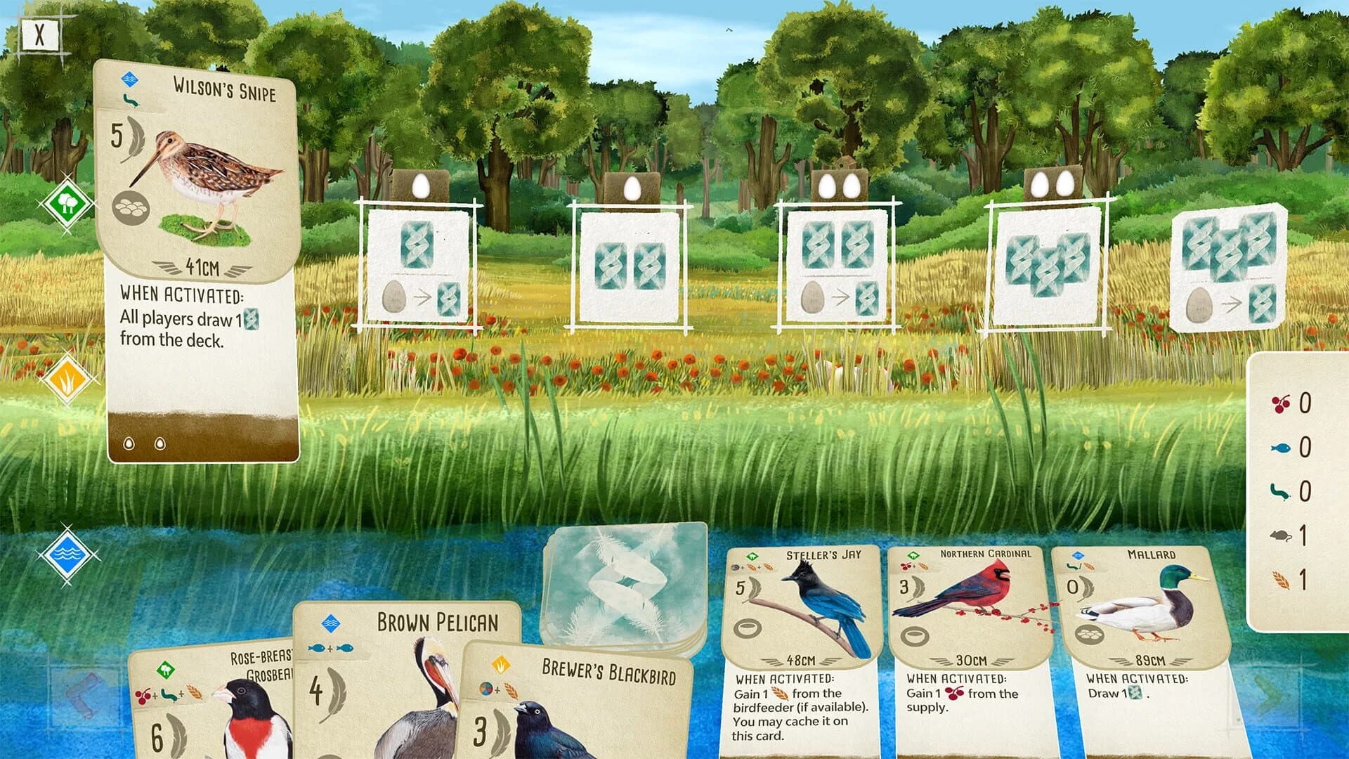 Wingspan screenshot 3