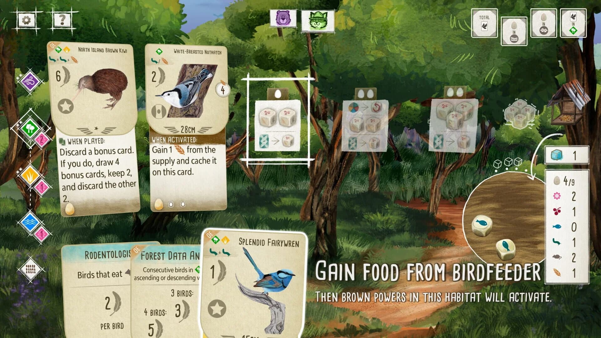 Wingspan: Oceania Expansion screenshot 3