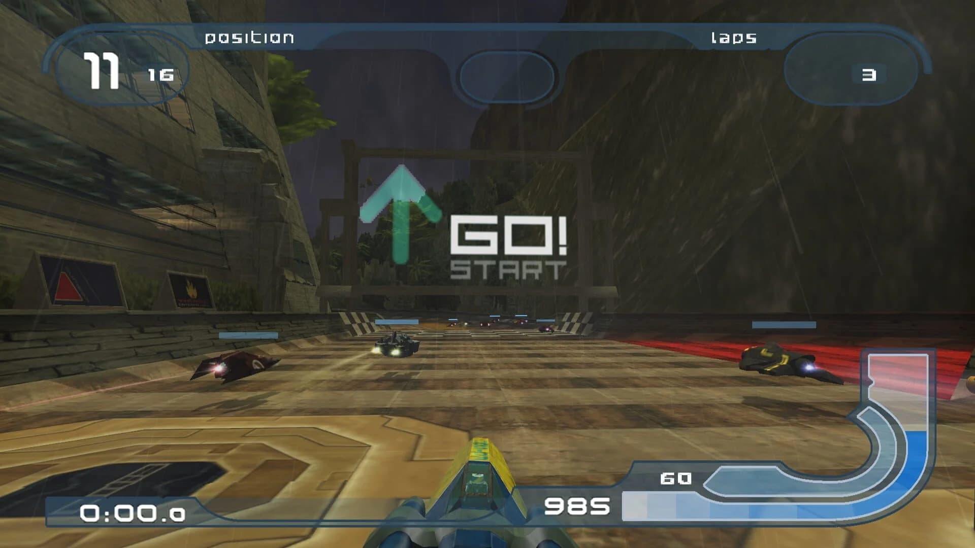 Wipeout Fusion screenshot 1