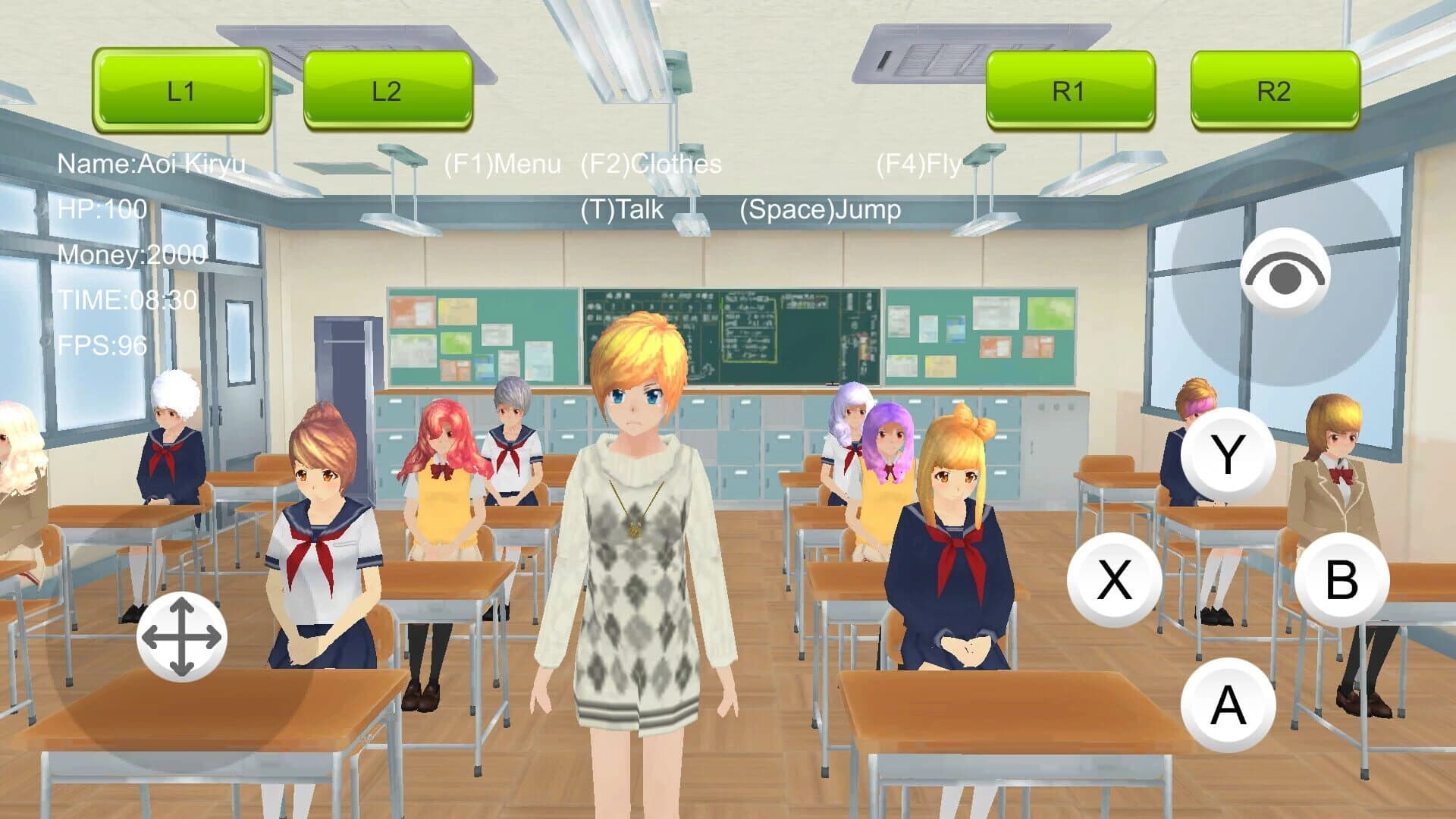 Women's School Simulator 2022 screenshot 2