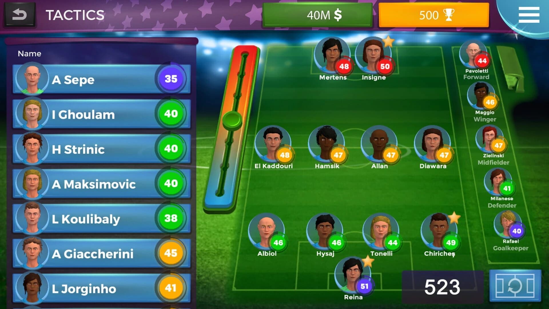 Women's Soccer Manager screenshot 2