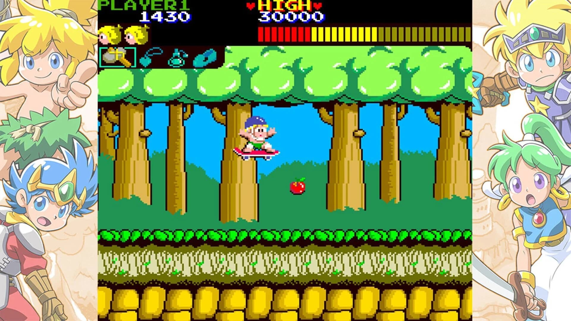Wonder Boy: Anniversary Collection screenshot 1