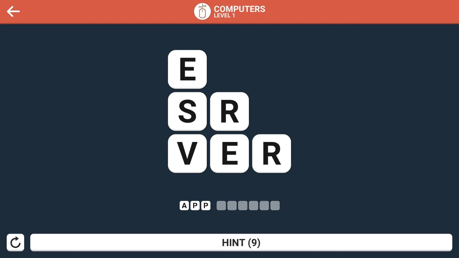 Wordle screenshot 3