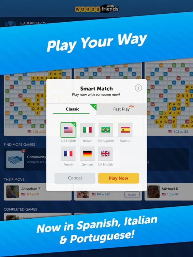 Words With Friends Classic screenshot 1