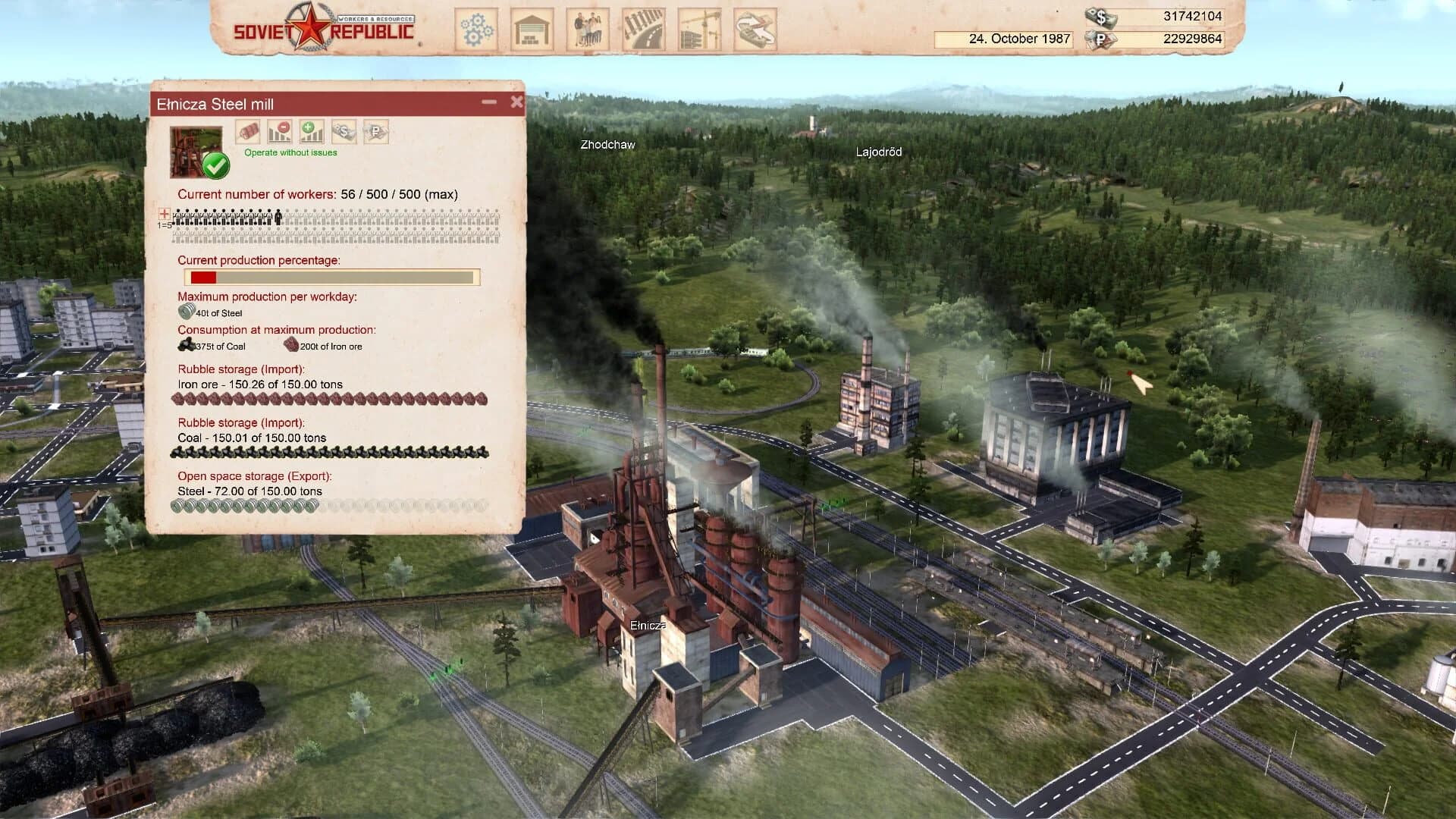 Workers & Resources: Soviet Republic screenshot 1