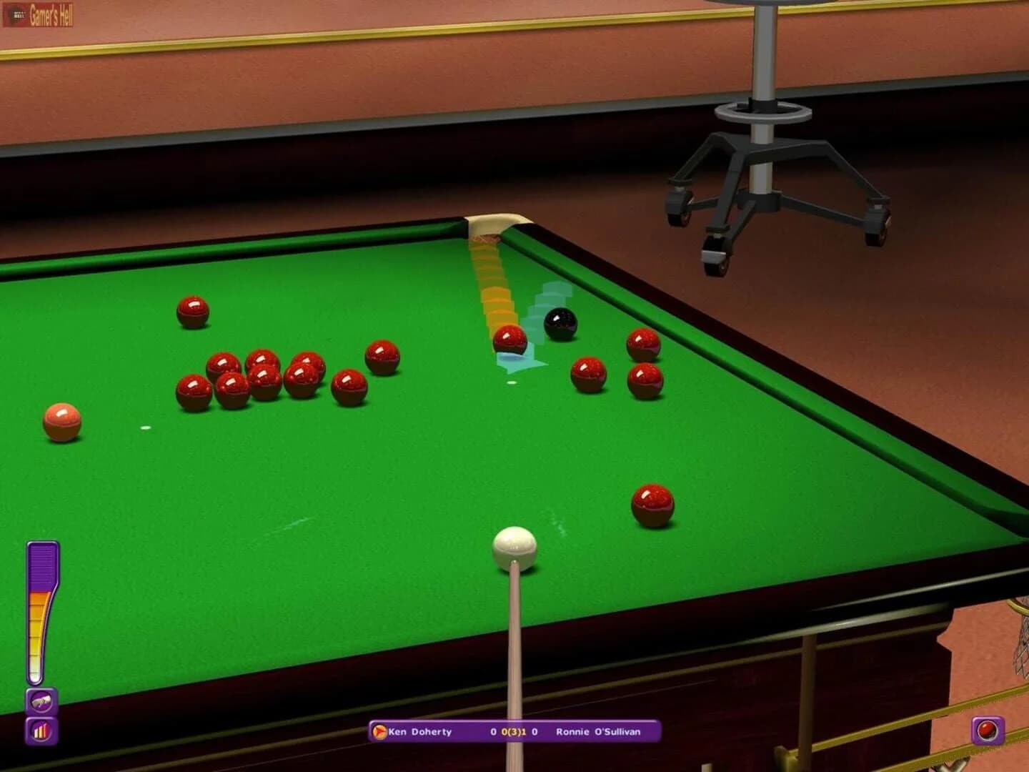 World Championship Snooker 2003 screenshot 2