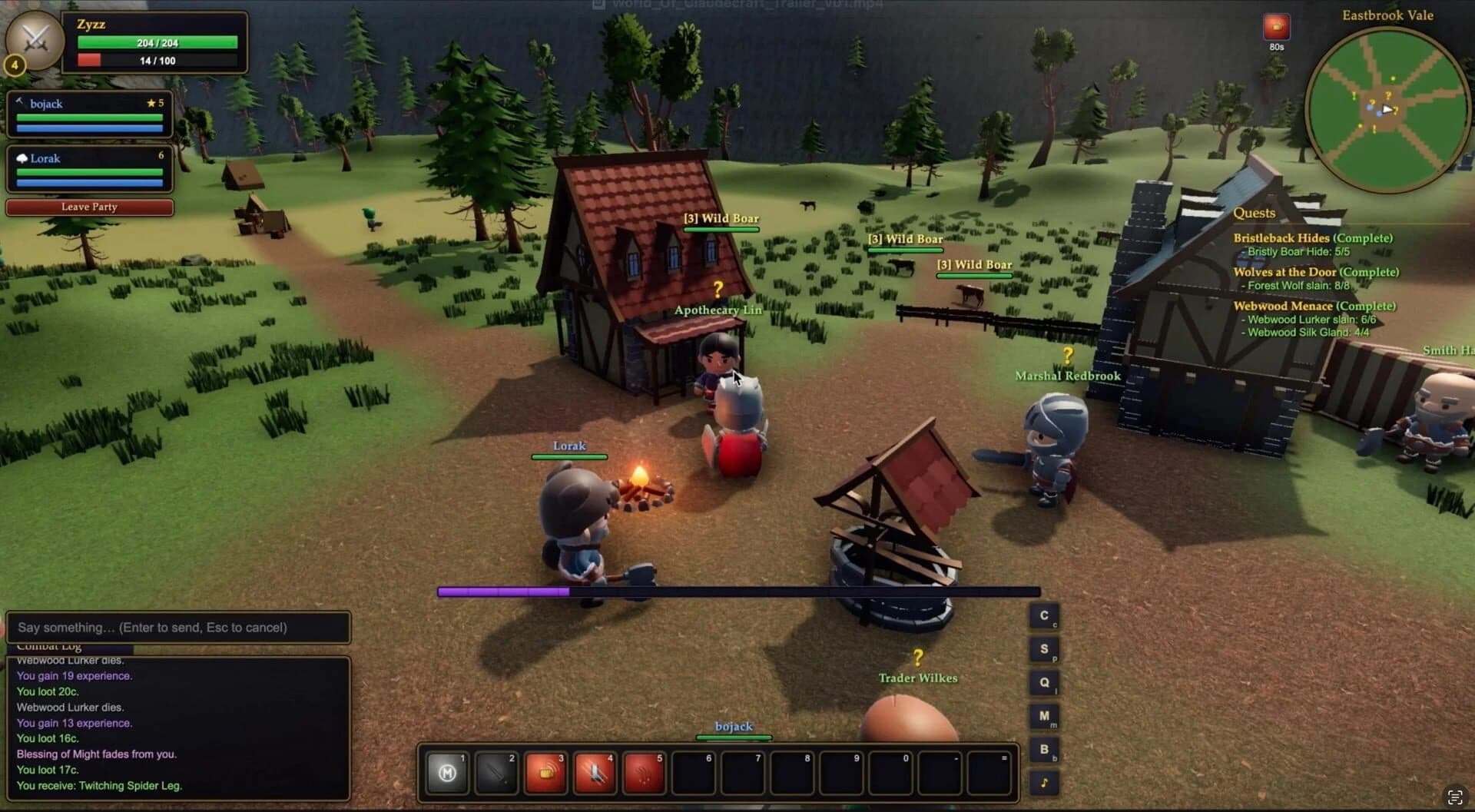 World of Claudecraft screenshot 13