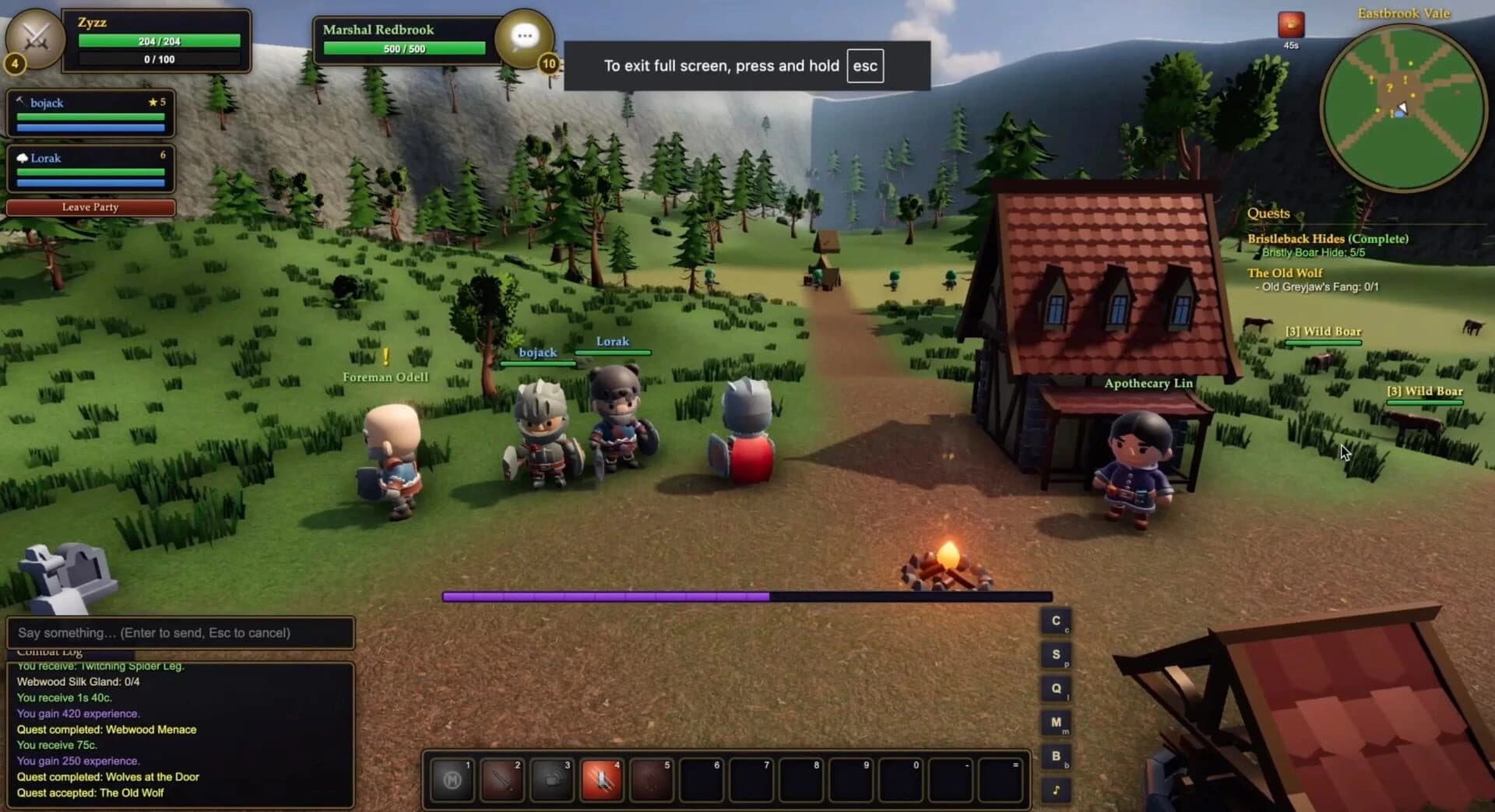 World of Claudecraft screenshot 2