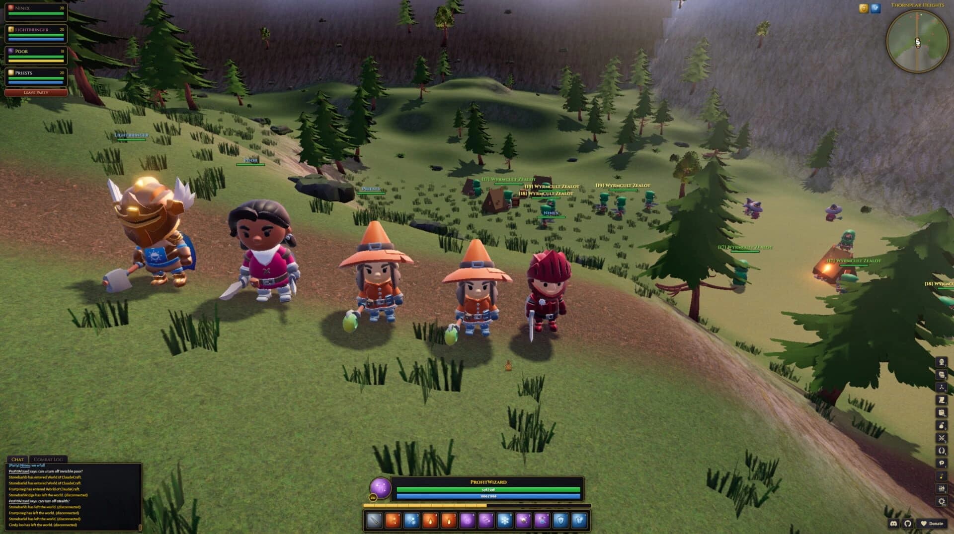 World of Claudecraft screenshot 16